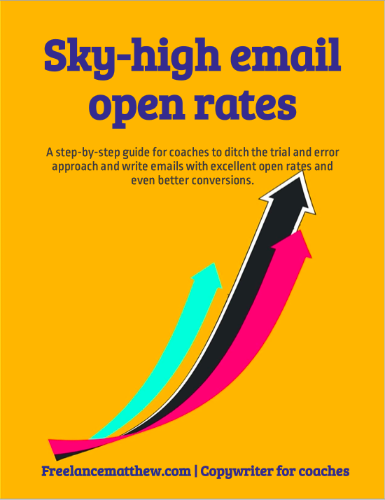 sky high email open rates cover